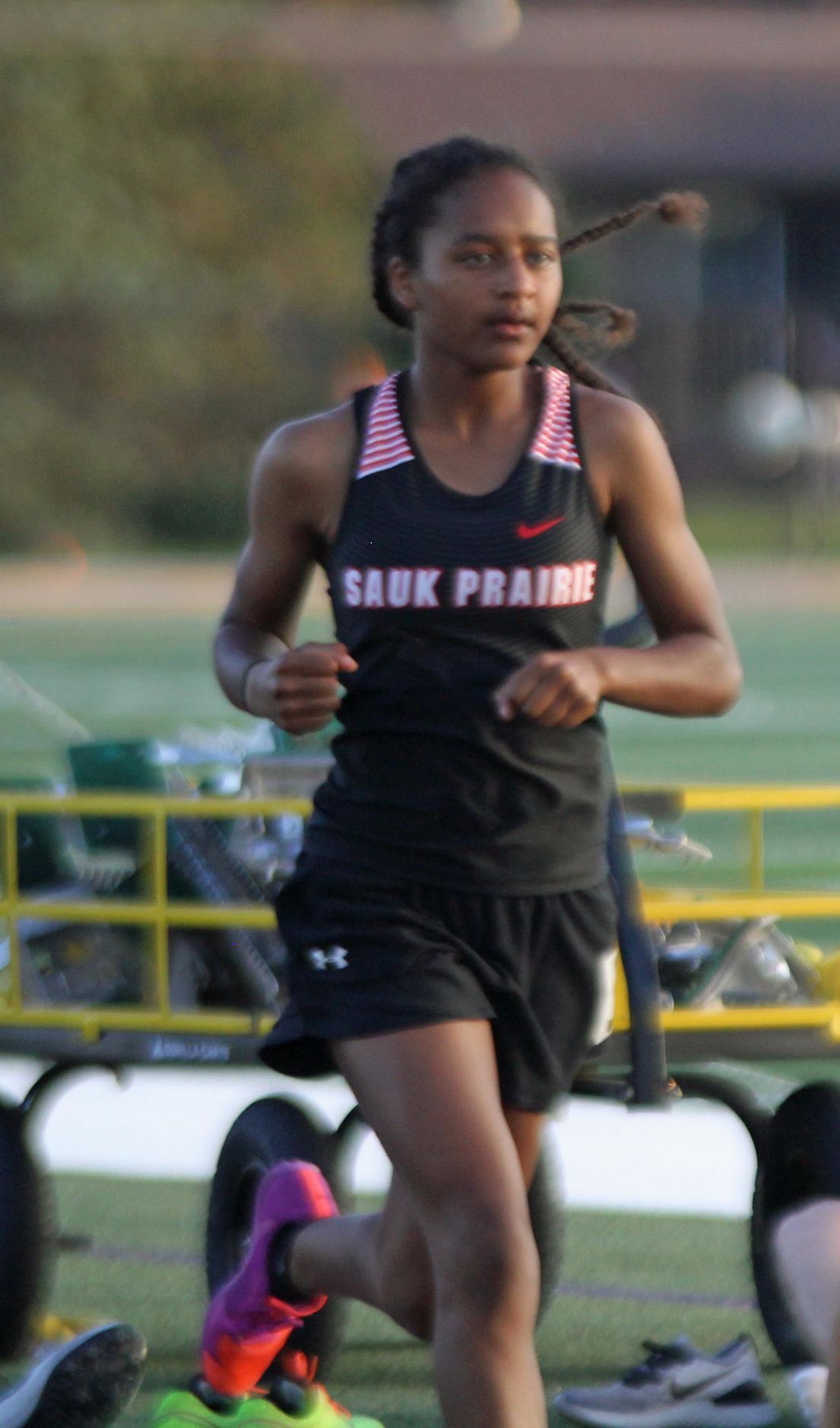 Sauk Prairie track